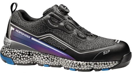 Półbuty robocze z szybkim zapięciem SIR MAIA S1P RESPONDER szaro/opalizujące