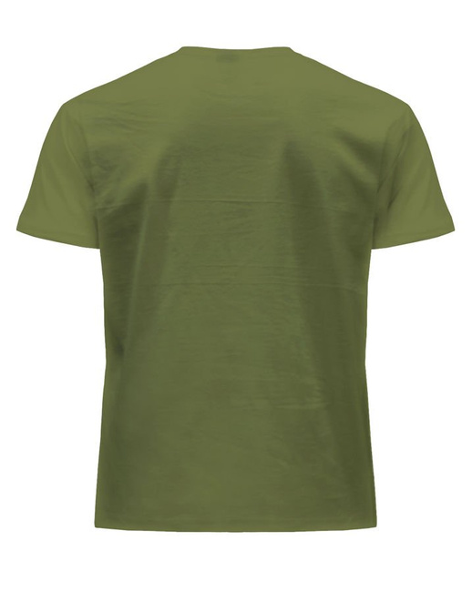 Koszulka męska z krótkim rękawem zgniła zieleń | JHK Regular T-Shirt Man - efektBHP.pl