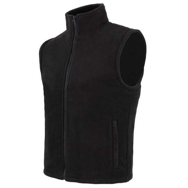Kamizelka gruby polar FLRA350 VEST w kolorze czarnym