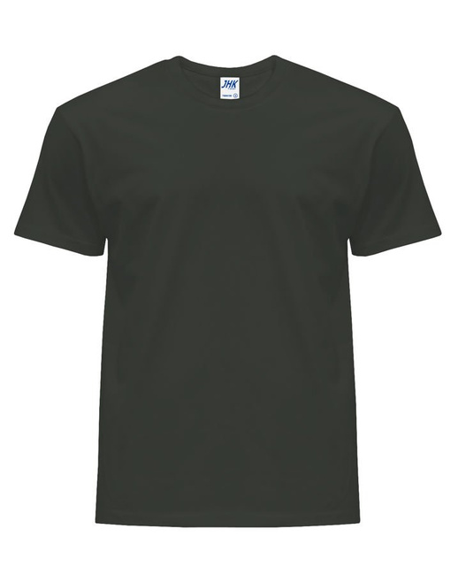Koszulka męska z krótkim rękawem grafitowa  | JHK Regular T-Shirt Man - efektBHP.pl