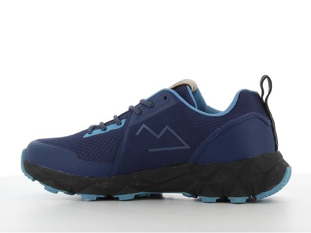 Buty trekkingowe wodoszczelne TAMAN do lasu granatowe