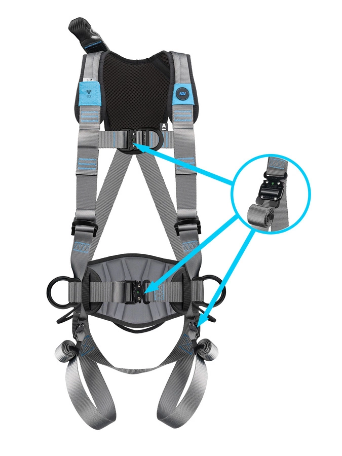 Szelki bezpieczeństwa do pracy na wysokości Expert 2 PRO Irudek