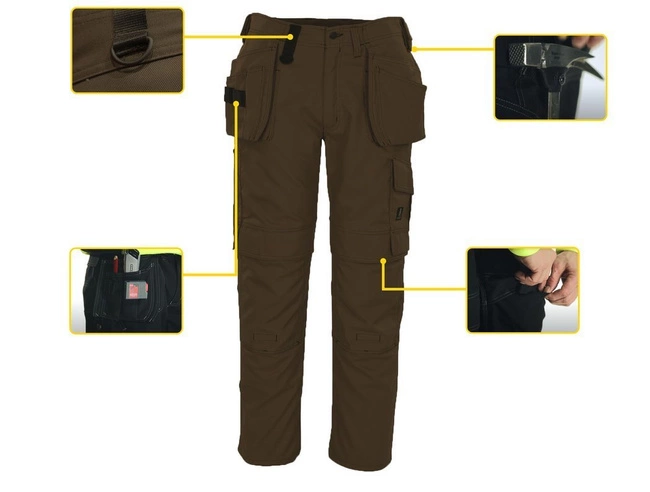 Spodnie robocze z kieszeniami wiszącymi RONDA MASCOT®