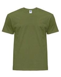 Koszulka męska z krótkim rękawem zgniła zieleń | JHK Regular T-Shirt Man - efektBHP.pl