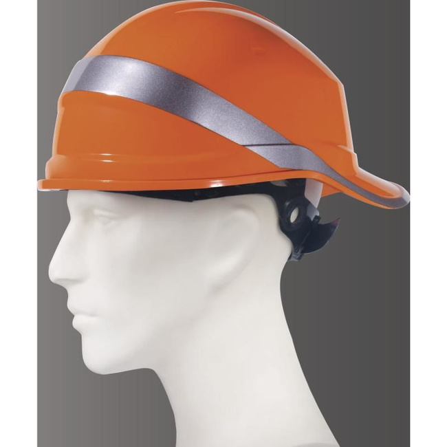 Kask ochronny z systemem regulacji rotor baseball Diamond V UP pomarańczowy