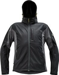Softshell kurtka wodoodporna Dayboro antracytowo-czarny