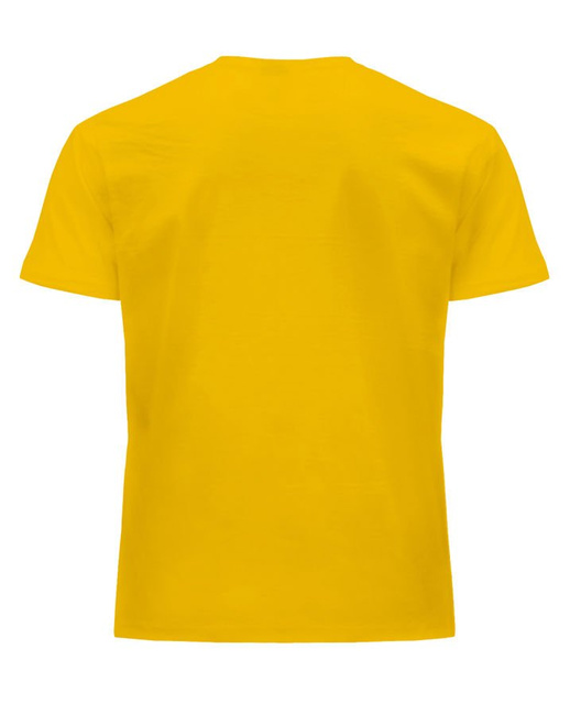 Koszulka męska z krótkim rękawem żółta | JHK Regular T-Shirt Man - efektBHP.pl