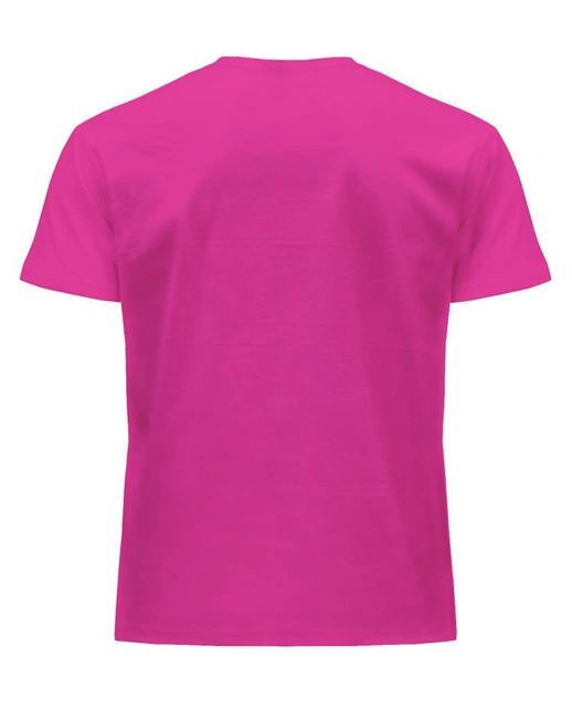 Koszulka męska z krótkim rękawem w kolorze fuksji | JHK Regular T-Shirt Man - efektBHP.pl