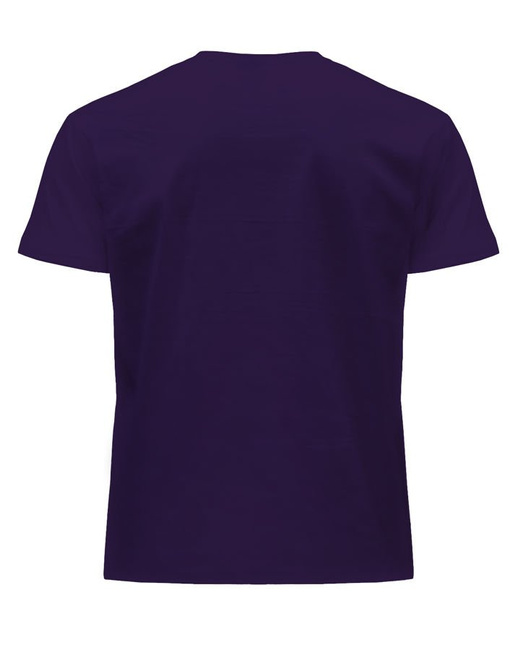 Koszulka męska z krótkim rękawem fioletowa | JHK Regular T-Shirt Man - efektBHP.pl