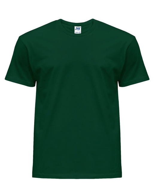 Koszulka męska z krótkim rękawem zielona | JHK Regular T-Shirt Man - efektBHP.pl