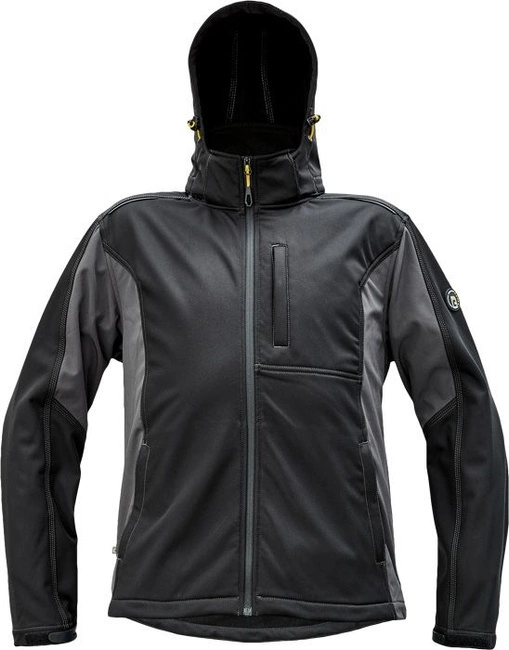 Softshell kurtka wodoodporna Dayboro antracytowo-czarny