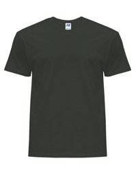 Koszulka męska z krótkim rękawem grafitowa | JHK Regular T-Shirt Man - efektBHP.pl