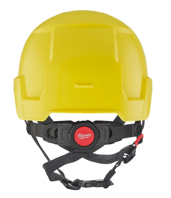 Kask niewentylowany z regulacją BOLT 200 żółty Milwaukee