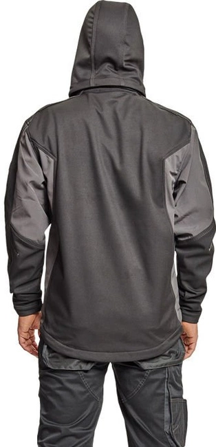 Softshell kurtka wodoodporna Dayboro antracytowo-czarny
