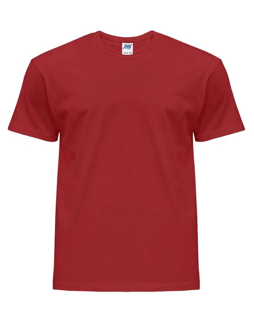 Koszulka męska z krótkim rękawem szkarłatna | JHK Regular T-Shirt Man - efektBHP.pl
