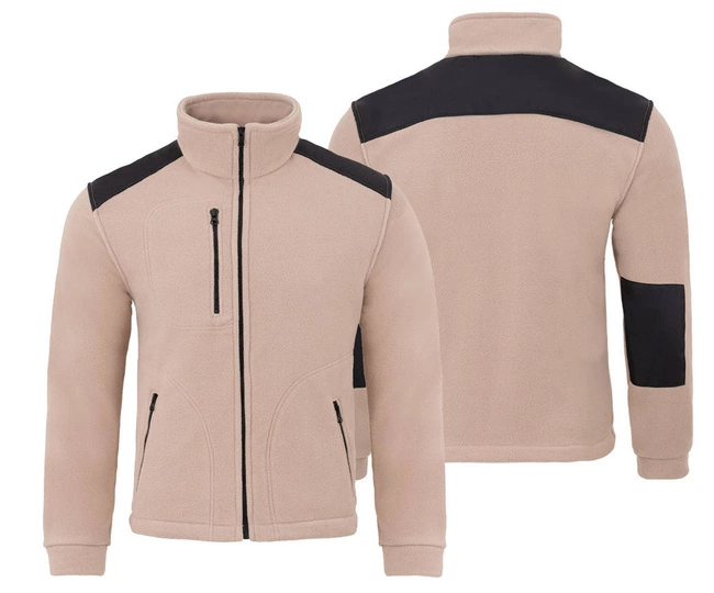 Polar roboczy ze wzmocnieniami FLRA 340 w kolorze piaskowym