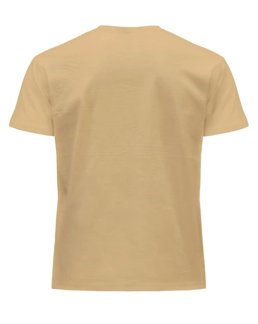 Koszulka męska z krótkim rękawem średni beż | JHK Regular T-Shirt Man - efektBHP.pl