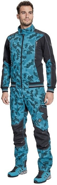 Kurtka męska robocza Neurum Camouflage morska Cerva