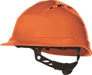 Kask ochronny wentylowany Quartz Up IV pomarańczowy