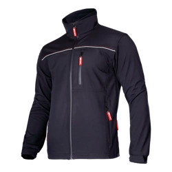 Kurtka softshell w kolorze czarnym Lahti Pro