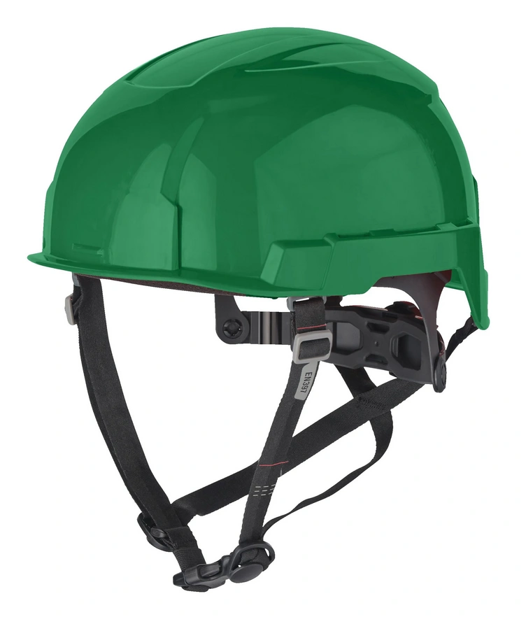 Kask niewentylowany z regulacją BOLT 200 zielony Milwaukee