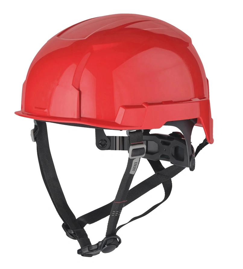 Kask niewentylowany z regulacją BOLT 200 czerwony Milwaukee