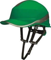 Kask ochronny z systemem regulacji rotor baseball Diamond V UP zielony