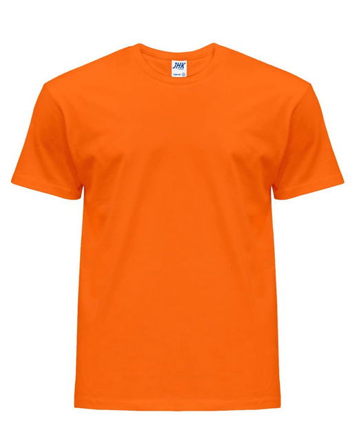 Koszulka męska z krótkim rękawem pomarańczowa | JHK Regular T-Shirt Man - efektBHP.pl