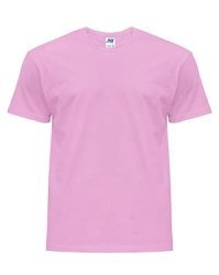 Różowa koszulka męska, t-shirt, JHK Regular Premium