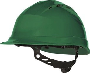 Kask ochronny wentylowany Quartz Up IV zielony