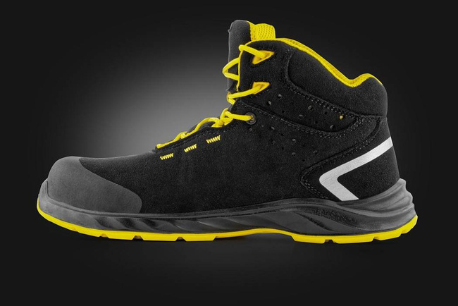 Buty trzewiki ochronne z serii super lekkich butów roboczych Wisconsin S3 ESD
