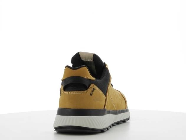 Skórzane buty trekkingowe STEADY piaskowe Safety Jogger