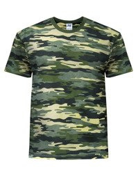 Koszulka męska z krótkim rękawem moro | JHK Regular T-Shirt Man - efektBHP.pl