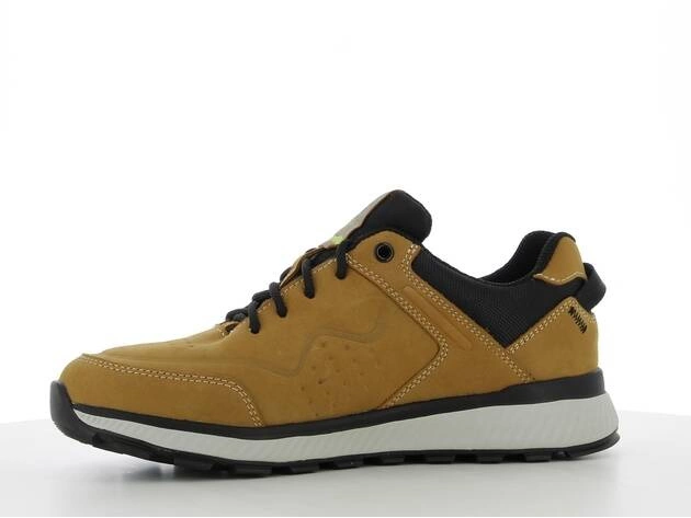 Skórzane buty trekkingowe STEADY piaskowe Safety Jogger