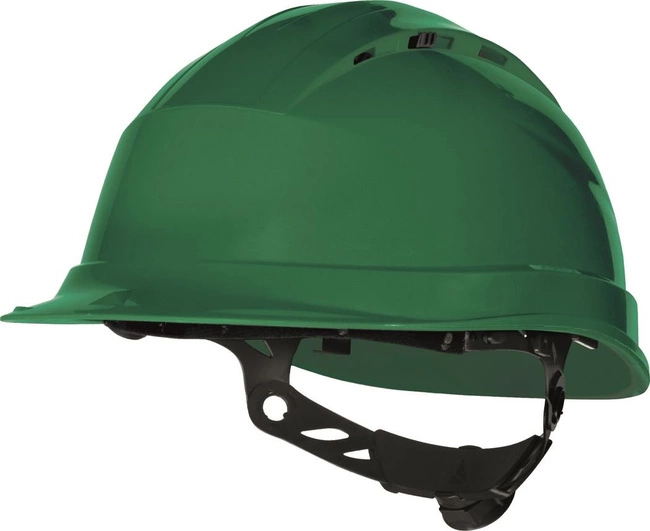 Kask ochronny wentylowany Quartz Up IV zielony