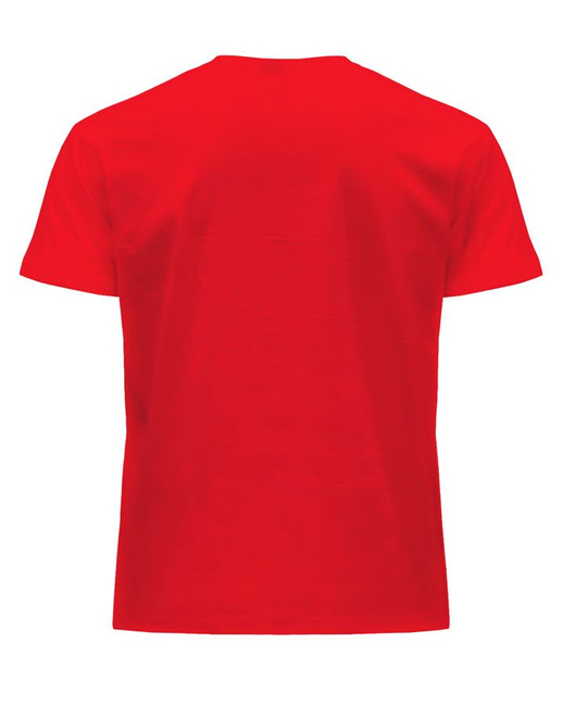 Koszulka męska z krótkim rękawem wyrazista czerwień | JHK Regular T-Shirt Man - efektBHP.pl