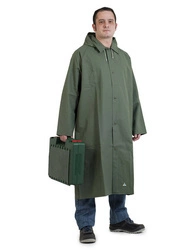 Płaszcz przeciwdeszczowy wodoodporny zielony Choiva