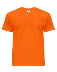 Koszulka męska z krótkim rękawem pomarańczowa | JHK Regular T-Shirt Man - efektBHP.pl