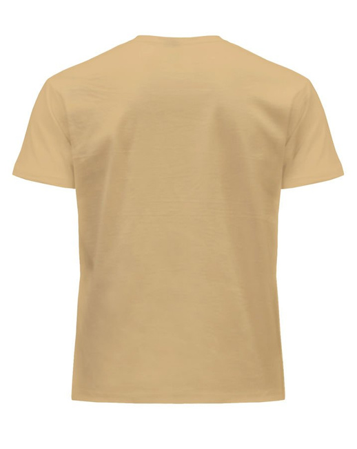 Koszulka męska z krótkim rękawem średni beż | JHK Regular T-Shirt Man - efektBHP.pl