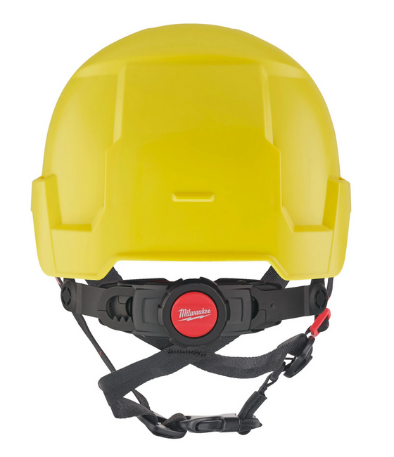 Kask niewentylowany z regulacją BOLT 200 żółty Milwaukee