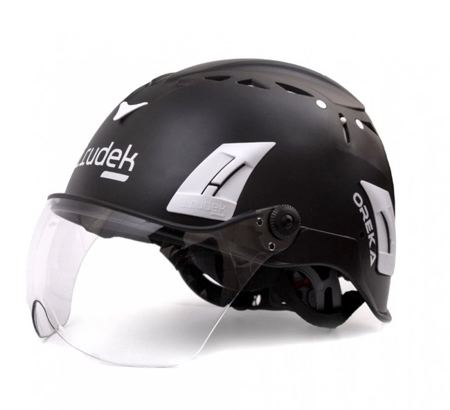 Kask ochronny do pracy na wysokości Oreka różowy Irudek