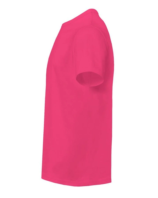 Koszulka męska z krótkim rękawem neonowa fuksja | JHK Regular T-Shirt Man - efektBHP.pl