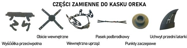 Kask ochronny do pracy na wysokości Oreka niebieski Irudek