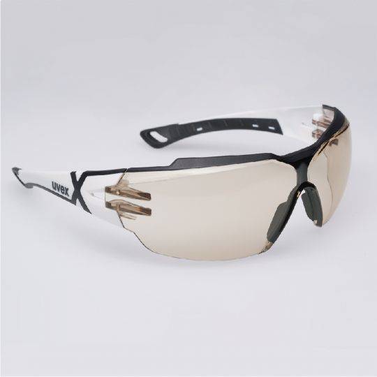 Okulary sportowe ochronne przyciemniane uvex pheos cx2 biało-czarne Uvex