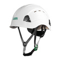 Kask ochronny na budowę Altai Wind biały Cover Guard