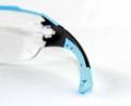 Okulary sportowe ochronne bezbarwne uvex pheos cx2 jasnoniebieskie-czarne Uvex